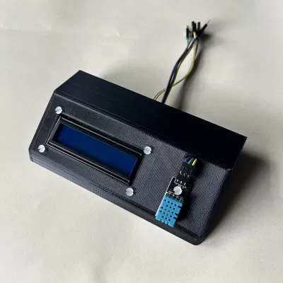 Trạm Thời Tiết (Gắn Bàn) - DIY với Raspberry Pi