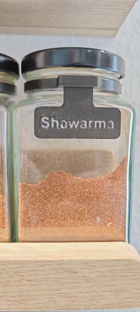 Bảng Tên Cho Kệ Gia Vị - Image 2