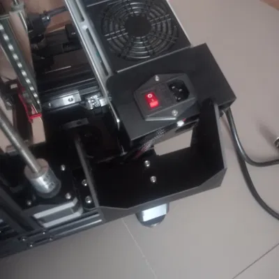Giá đỡ di dời Nguồn Meanwell Ender 3 Pro cho Trục Z kép