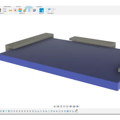 Giá đỡ laptop dưới bàn (không cần hỗ trợ)
