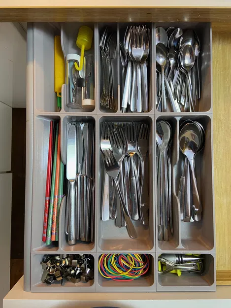 Khay Đựng Muỗng Nĩa Cho Ngăn Kéo Ikea 60cm Cũ - Image 2