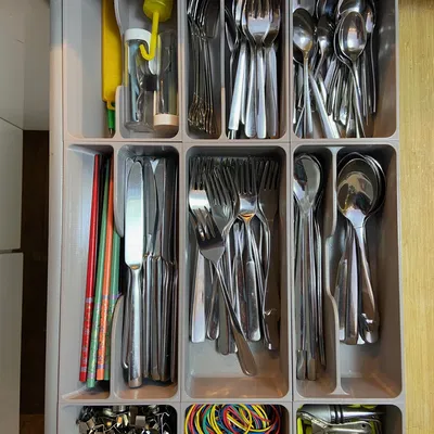 Khay Đựng Muỗng Nĩa Cho Ngăn Kéo Ikea 60cm Cũ