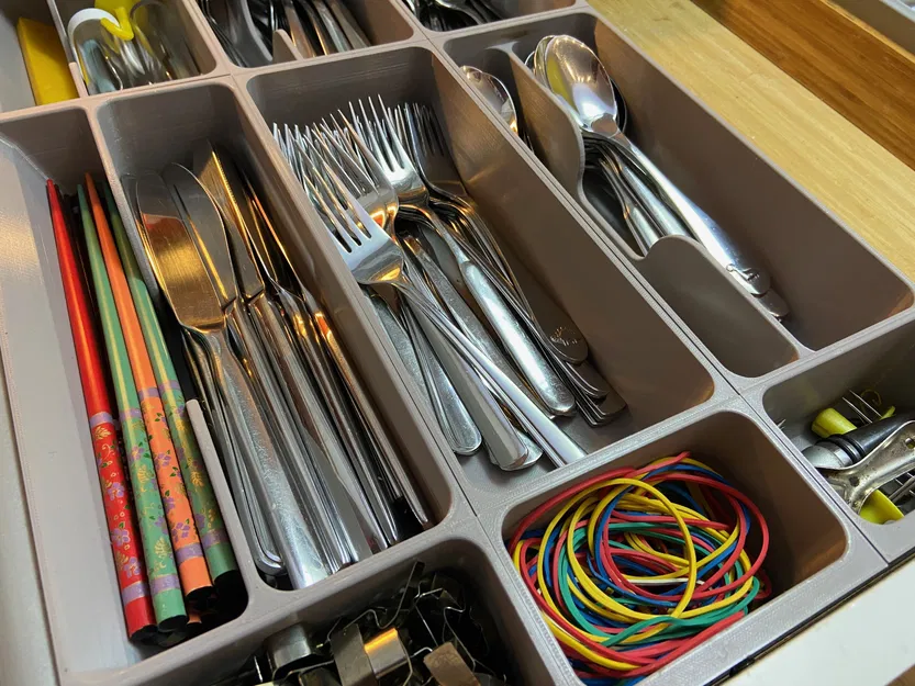 Khay Đựng Muỗng Nĩa Cho Ngăn Kéo Ikea 60cm Cũ - Image 4