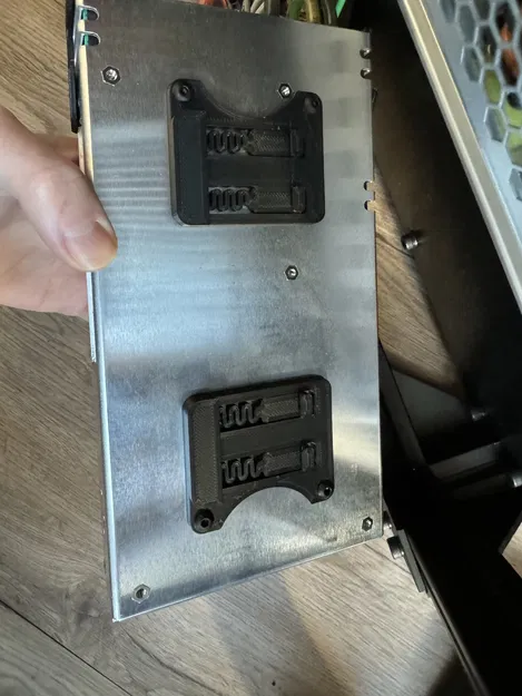 Kẹp Ray DIN Cho Nguồn Meanwell - Image 2