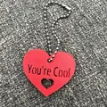 Trái Tim "Bạn Ngầu" - Móc Khóa/Vòng Cổ/Phụ Kiện Ba Lô - Thumbnail 1