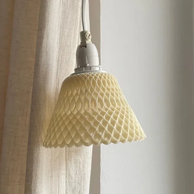 Chao Đèn Kiểu Giỏ Mây - Image 1