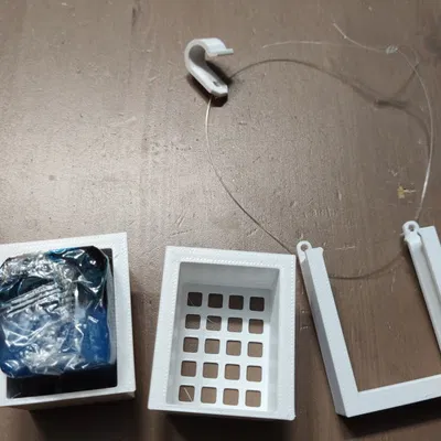 Rổ đựng viên tẩy cho két nước xả bồn cầu