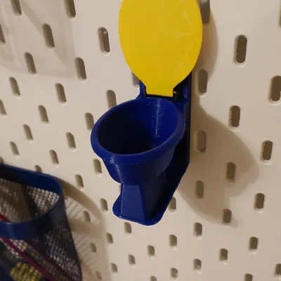 Hũ Ikea Skadis Hình Bồn Cầu