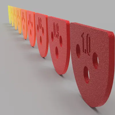 Tấm căn chỉnh bed - Dùng cho Creality K1 và K1 Max