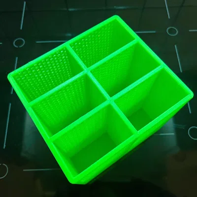 Khay Đựng Dao Dĩa Hoặc Ống Cắm Bút Kiểu Lục Giác