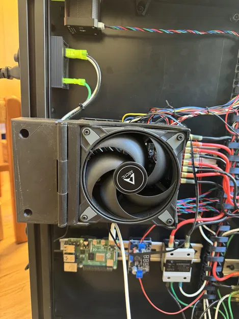 Giá đỡ quạt mở rộng 120mm cho RatRig - Image 1