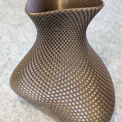 Chậu hoa #001 - Chậu hoa bẹp dí