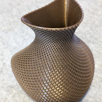 Chậu hoa #001 - Chậu hoa bẹp dí