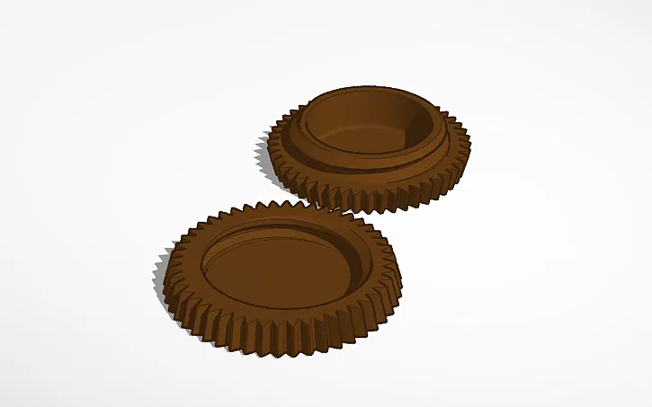 Hộp Vặn Hình Ly Bơ Đậu Phộng "Peanut-Butter Cup" - Image 1