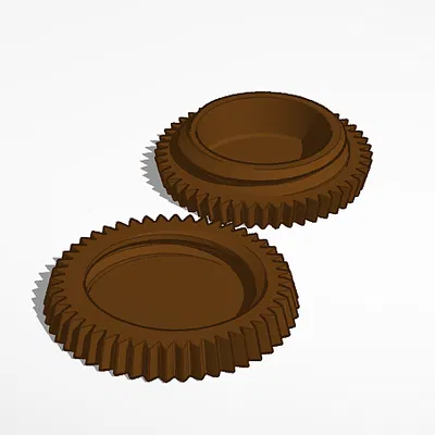Hộp Vặn Hình Ly Bơ Đậu Phộng "Peanut-Butter Cup"