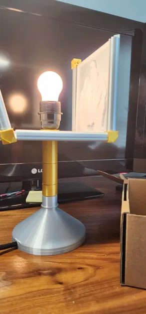 Chỉnh sửa Đèn Lithophane của Les Kaye (thiết kế vòng và cụm kẹp mới) - Image 6