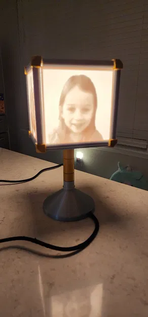 Chỉnh sửa Đèn Lithophane của Les Kaye (thiết kế vòng và cụm kẹp mới) - Image 12