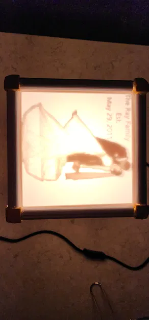 Chỉnh sửa Đèn Lithophane của Les Kaye (thiết kế vòng và cụm kẹp mới) - Image 14