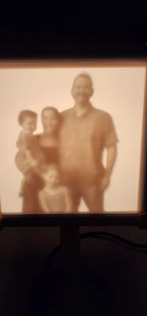 Chỉnh sửa Đèn Lithophane của Les Kaye (thiết kế vòng và cụm kẹp mới) - Image 24