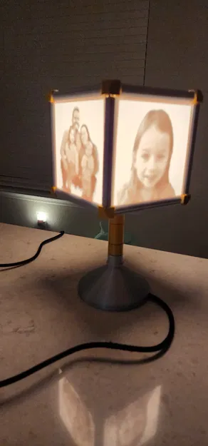 Chỉnh sửa Đèn Lithophane của Les Kaye (thiết kế vòng và cụm kẹp mới) - Image 26