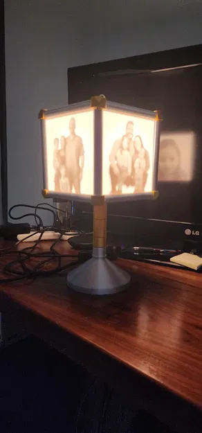 Chỉnh sửa Đèn Lithophane của Les Kaye (thiết kế vòng và cụm kẹp mới) - Image 29