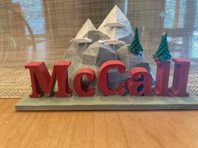 Mô hình Dãy núi Idaho/Dãy núi McCall - Image 1