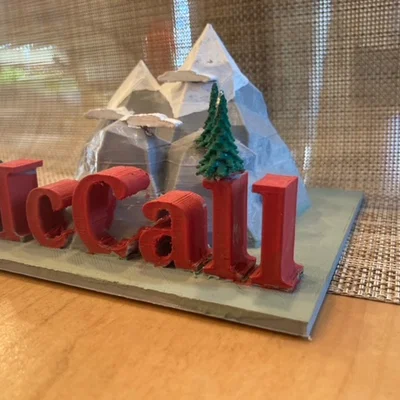 Mô hình Dãy núi Idaho/Dãy núi McCall