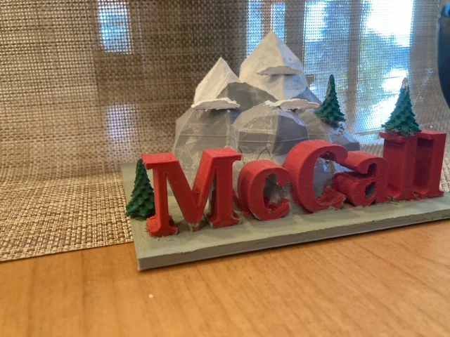 Mô hình Dãy núi Idaho/Dãy núi McCall - Image 3