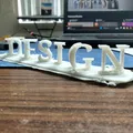 Ảo Ảnh Chữ Đôi "DESING" "INVENT" - Thumbnail 2