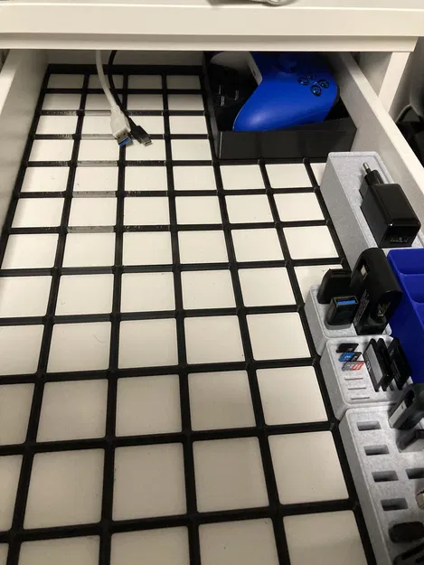 Khay Đáy Ikea Alex Gridfinity (Vừa Vặn Hơn) - Image 1