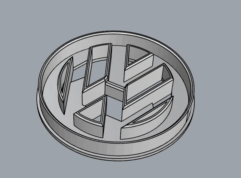 Khuôn Cắt Bánh VW - VW_Cookie_Cutter - Image 1