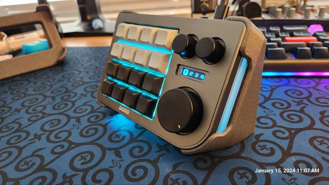 Chân Đế Macro Pad 3 Núm Megalodon (HSavior Remix) - Image 1