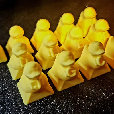 QUECKRTY - Nút Bàn Phím Hình Vịt Cao Su - Chuẩn MX