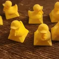 QUECKRTY - Nút Bàn Phím Hình Vịt Cao Su - Chuẩn MX - Thumbnail 6