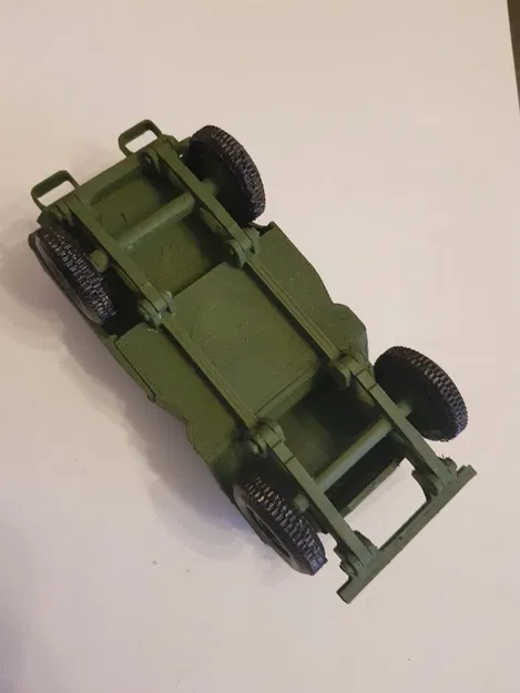 Xe Jeep Willys WW2 - Tỉ lệ 1/23 - Image 6
