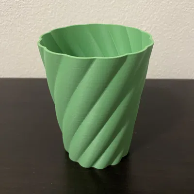 Cốc xoắn ốc đơn giản