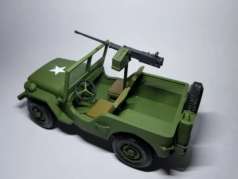 Súng máy M2 Browning (.50 BMG) Tỉ Lệ 1/23 - Image 1