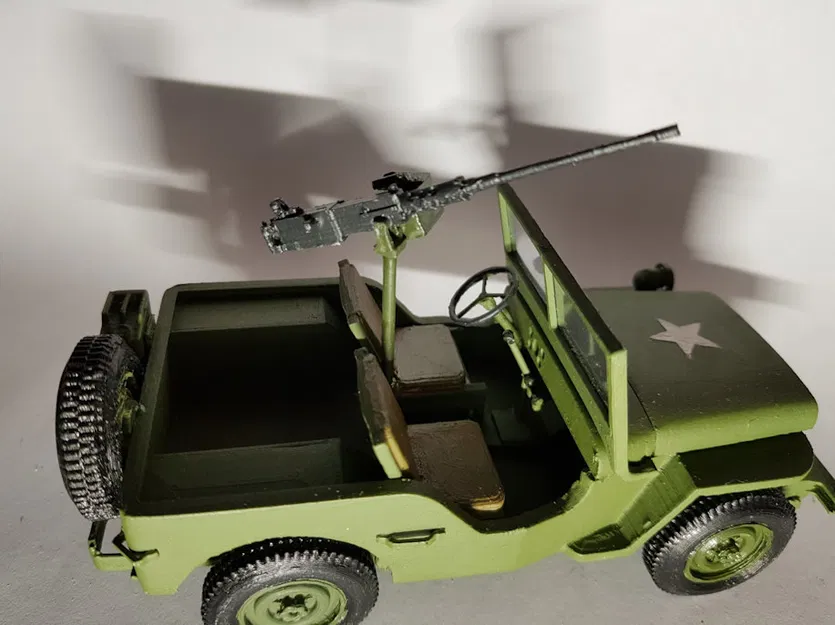 Súng máy M2 Browning (.50 BMG) Tỉ Lệ 1/23 - Image 2