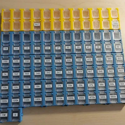 Hộp Đựng Linh Kiện SMD Dạng Snap