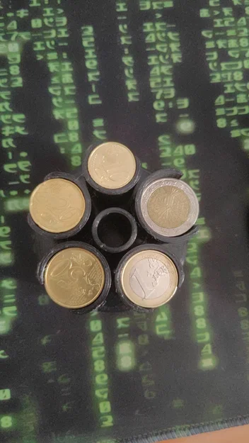 Hộp đựng tiền xu euro để bàn - Image 6