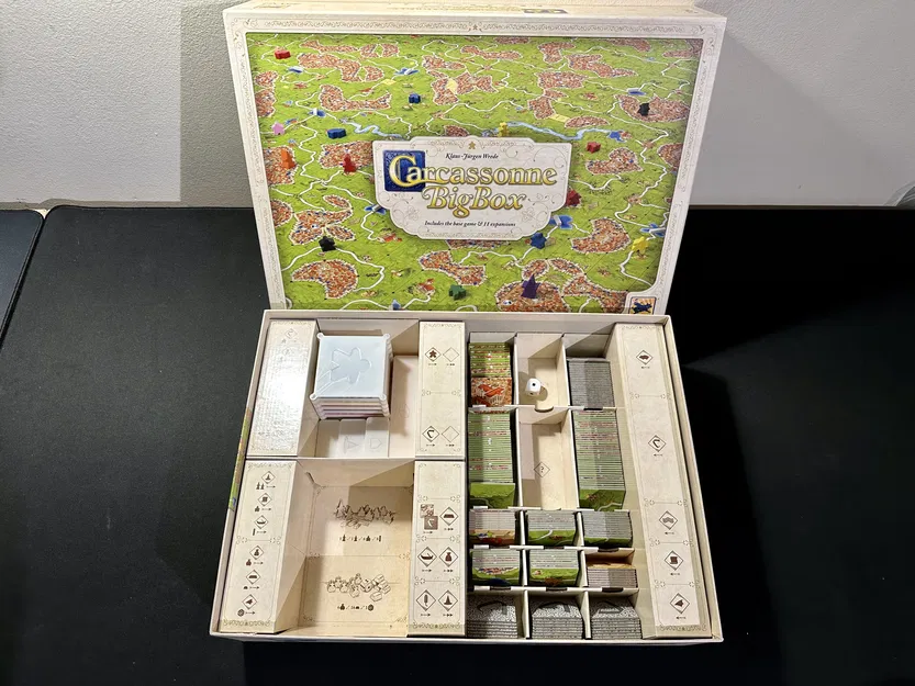 Bộ Chèn Hộp Carcassonne Big Box (2021) - Image 1