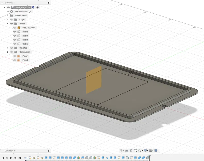 Nắp Khay Nhựa Máy In Anycubic Photon Mono M5 / M5s - Image 2