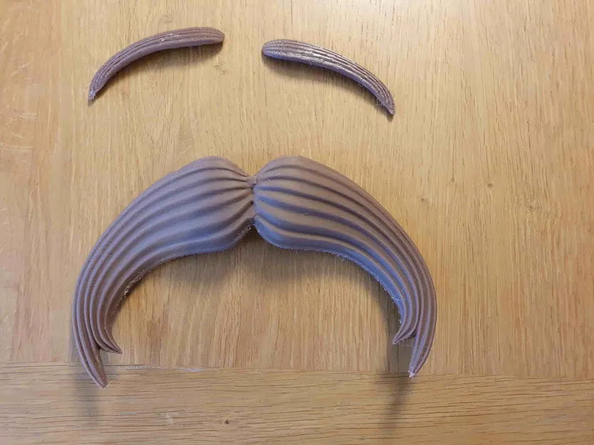 Bộ ria và lông mày cho người khổng lồ Baulers - Image 4