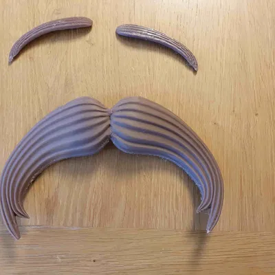 Bộ ria và lông mày cho người khổng lồ Baulers