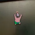 nhân vật hoạt hình -patrick bạn thân spongebob móc khóa / mặt dây chuyền - Thumbnail 2