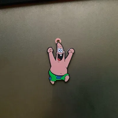 nhân vật hoạt hình -patrick bạn thân spongebob móc khóa / mặt dây chuyền