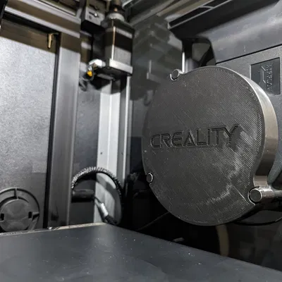 Chống Ồn và Bảo Vệ Quạt Bên Hông Cho Creality K1 - Logo Creality