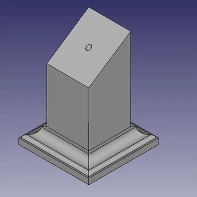 Chân Đế Nghiêng Cho Tượng Bán Thân