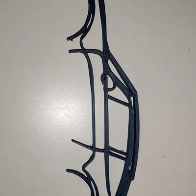 Tranh tường Porsche 911 993 Turbo 2D