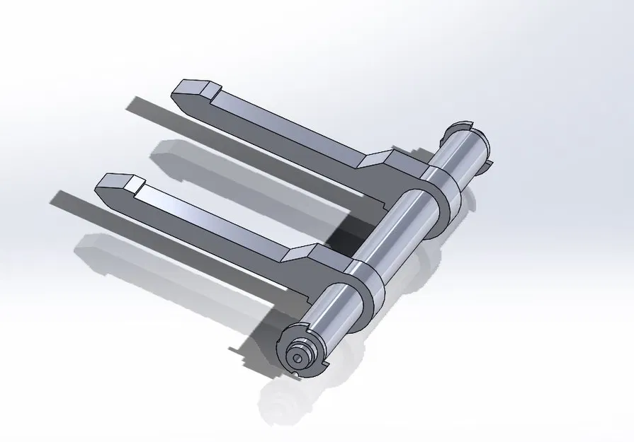 Müllwagen Gabel - Nĩa Xe Rác - Dickie 186380 - Image 2